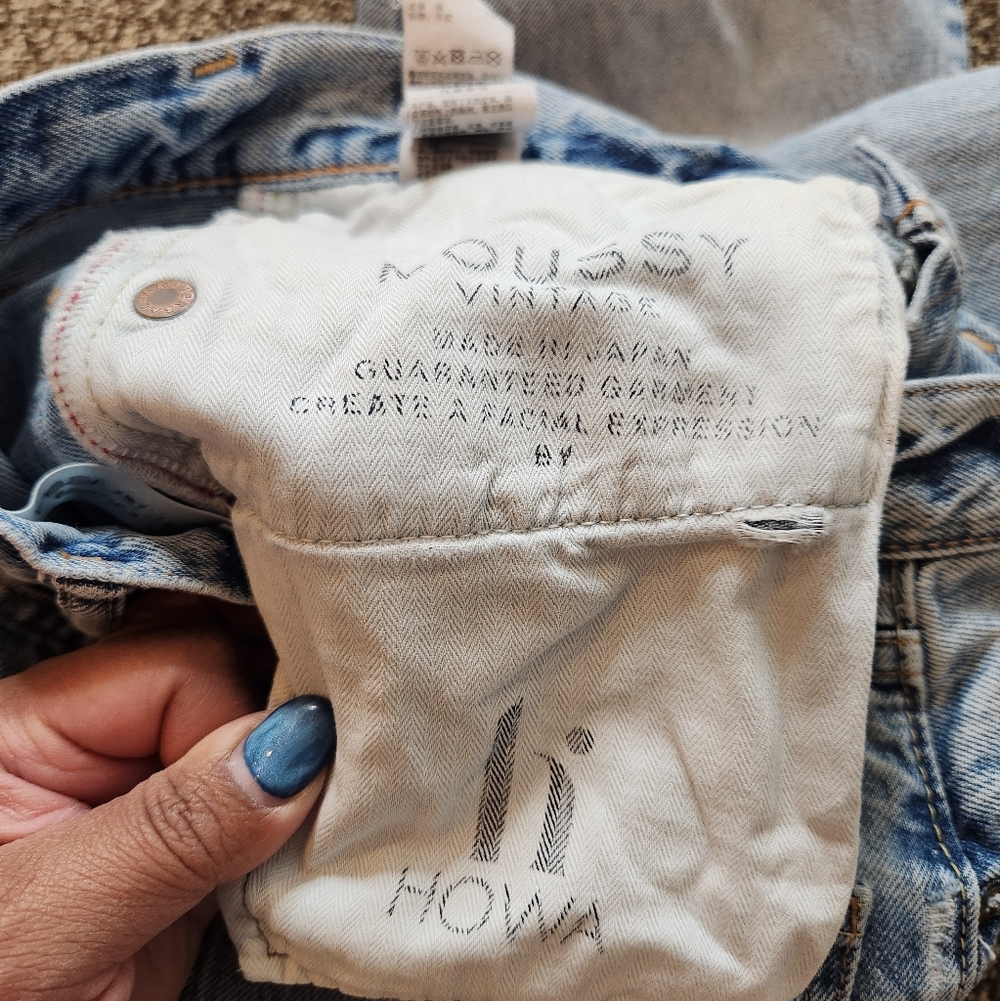 Moussy Vintage Womens Jeans Size 24 - Picture 6 of 10